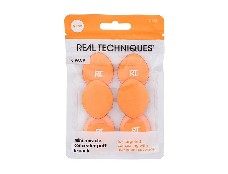 Applikator Real Techniques Mini Miracle Concealer Puff 1 Packung