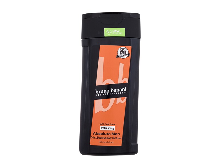 Duschgel Bruno Banani Absolute Man With Fresh Lemon 250 ml