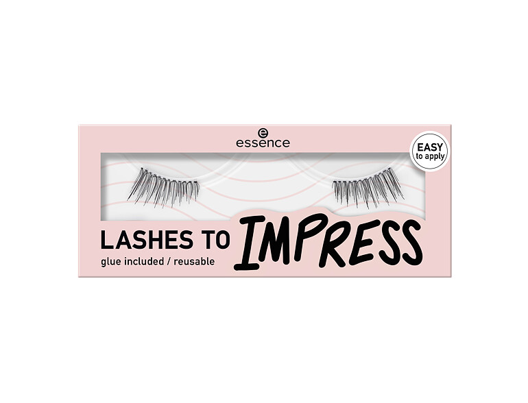 Falsche Wimpern Essence Lashes To Impress 03 Half Lashes 1 St.