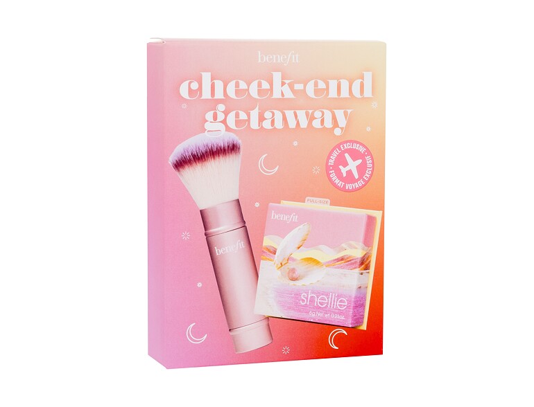 Rouge Benefit Shellie Blush Cheek-End Getaway 6 g Warm Seashell-Pink Sets