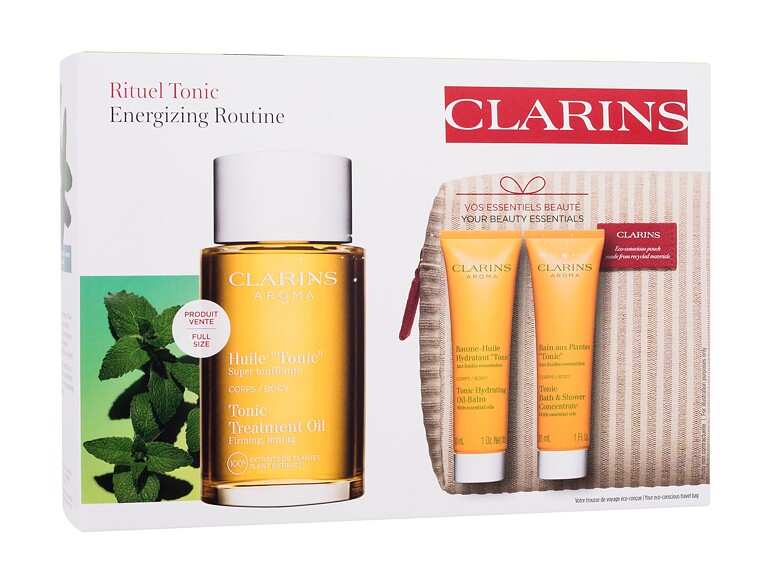 Huile corps Clarins Aroma Tonic Treatment Oil 100 ml Sets