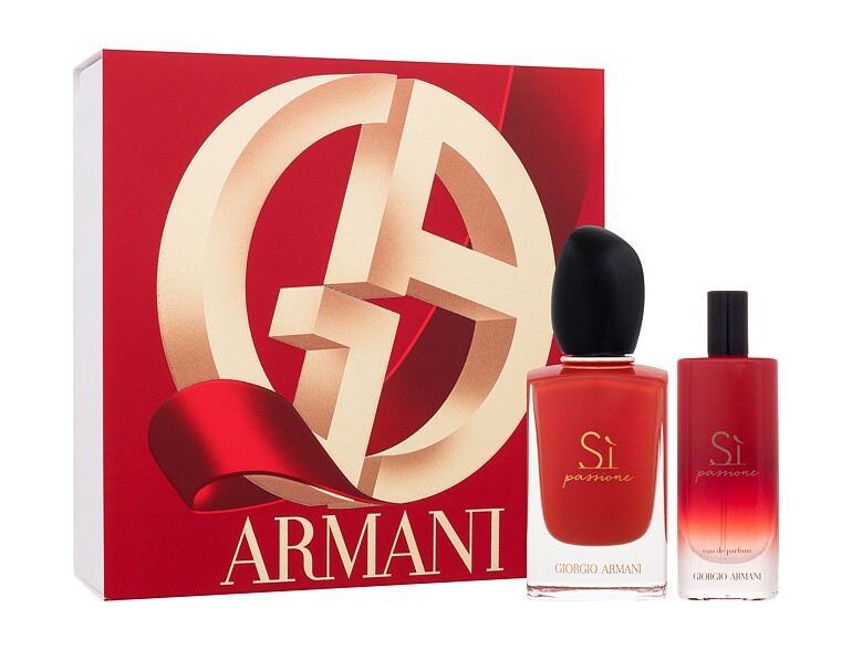 Eau de Parfum Giorgio Armani Sì Passione 50 ml Beschädigte Schachtel Sets