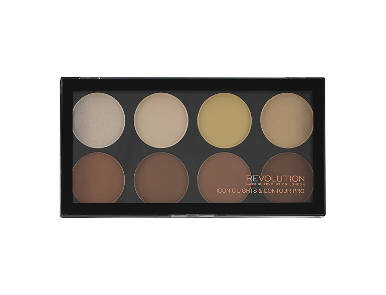Highlighter Makeup Revolution London Iconic Lights & Contour Pro 13 g