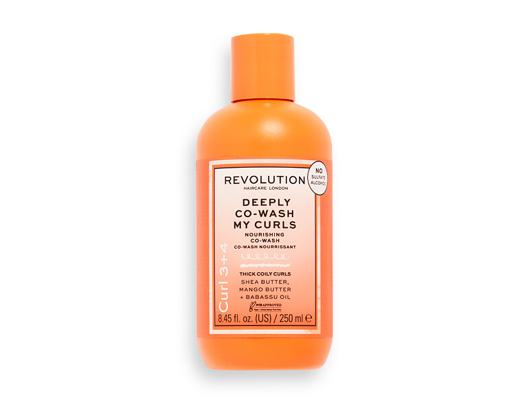 Shampoo Revolution Haircare London Curl 3+4 Deeply Co-Wash My Curls Nourishing Co-Wash 250 ml