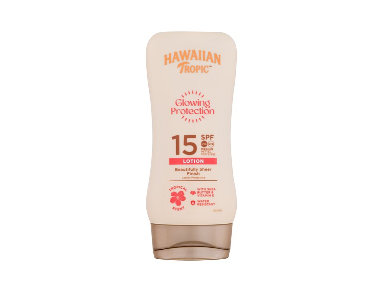 Sonnenschutz Hawaiian Tropic Glowing Protection Lotion SPF15 180 ml