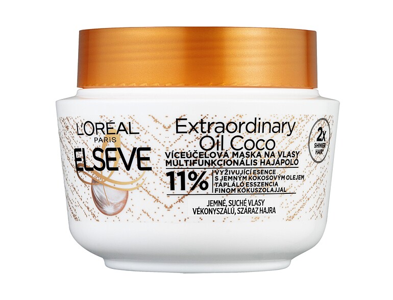 Haarmaske L'Oréal Paris Elseve Extraordinary Oil Coconut Hair Mask 300 ml