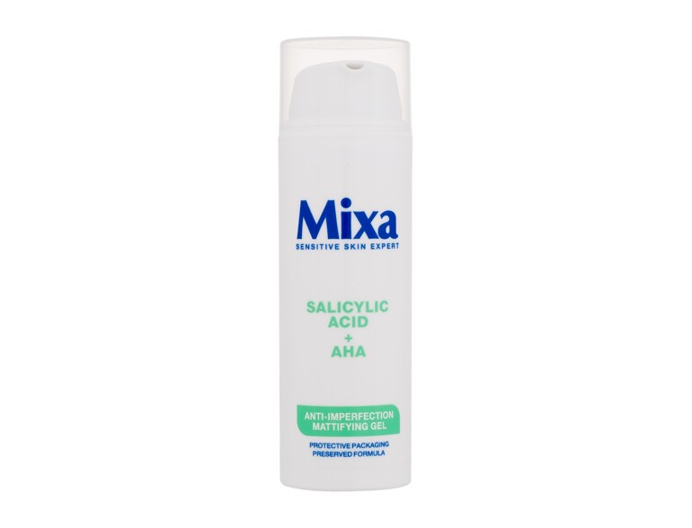 Gesichtsgel Mixa Salicylic Acid + AHA Anti-Imperfection Mattifying Gel 50 ml