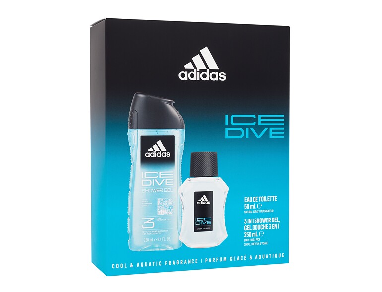Eau de Toilette Adidas Ice Dive 50 ml Sets
