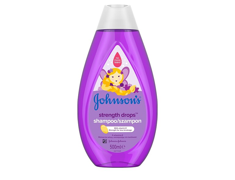 Shampoo Johnson´s Strength Drops Kids Shampoo 500 ml