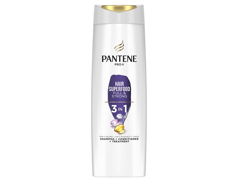Shampoo Pantene Superfood Full & Strong 3 in 1 360 ml