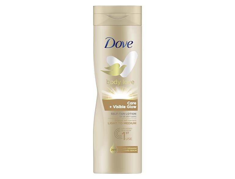 Selbstbräuner Dove Nourishing Body Care Visible Glow 250 ml Fair-Medium