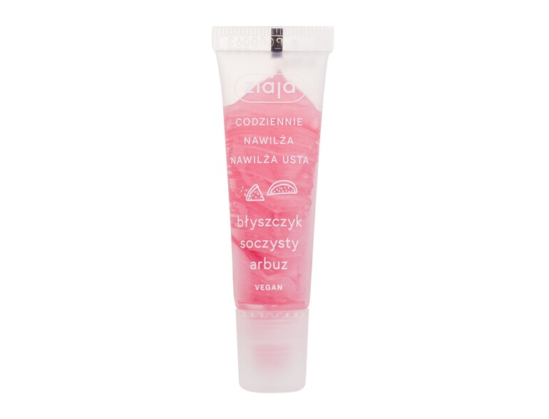 Lipgloss Ziaja Lip Gloss Juicy Watermelon 12 ml Beschädigte Schachtel