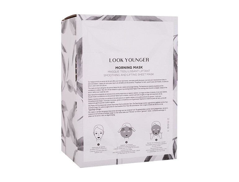 Gesichtsmaske PAYOT Morning Mask Look Younger 15 St. Beschädigte Schachtel