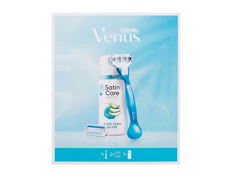Rasierer Gillette Venus 1 St. Beschädigte Schachtel Sets