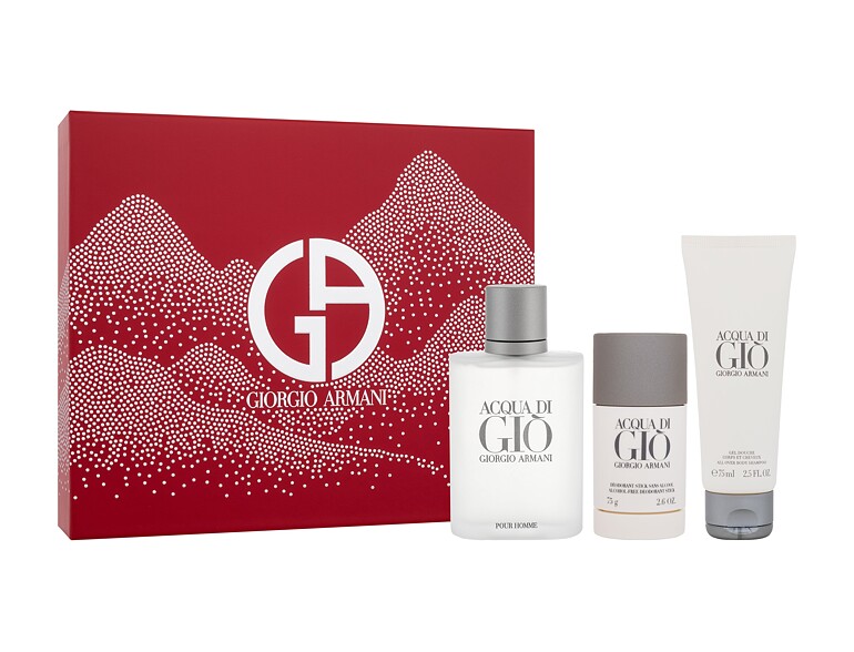 Eau de Toilette Giorgio Armani Acqua di Giò Pour Homme SET1 100 ml Beschädigte Schachtel Sets