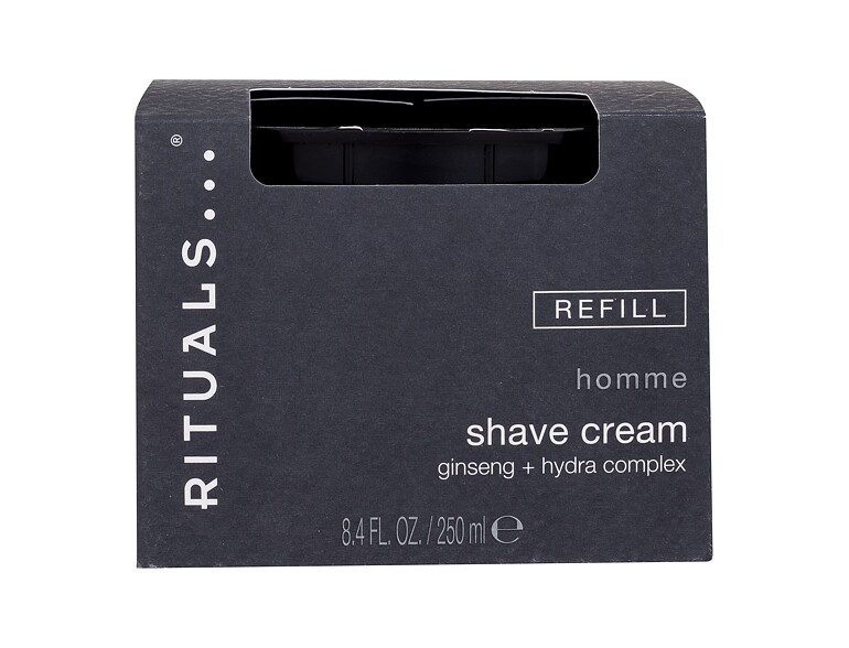 Rasiercreme Rituals Homme Shave Cream Nachfüllung 250 ml Beschädigte Schachtel