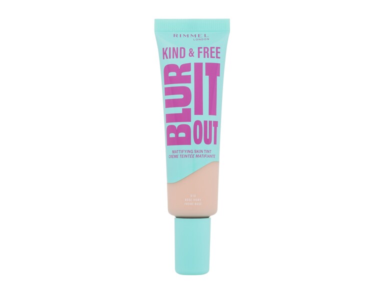 Foundation Rimmel London Kind & Free Blur It Out Mattifying Skin Tint 30 ml 010 Rose Ivory