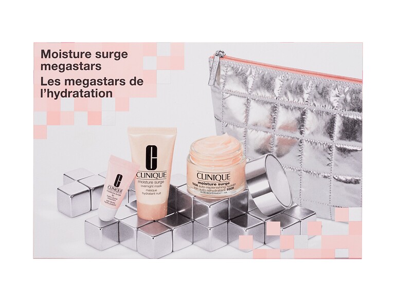 Tagescreme Clinique Moisture Surge Megastars 50 ml Beschädigte Schachtel Sets