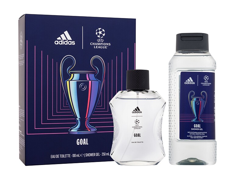 Eau de Toilette Adidas UEFA Champions League Goal 100 ml Beschädigte Schachtel Sets
