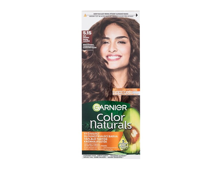 Haarfarbe Garnier Color Naturals 40 ml 5.15 Rich Chocolate Beschädigte Schachtel