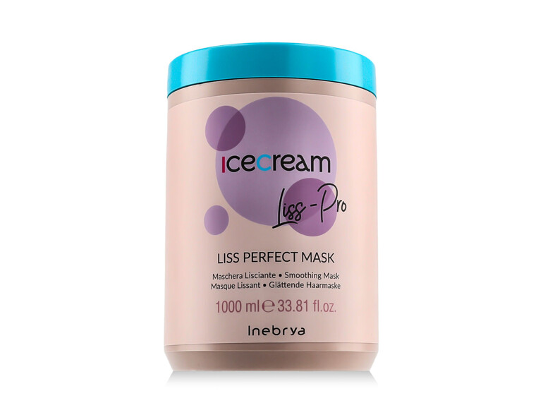 Haarmaske Inebrya Ice Cream Liss Pro Liss Perfect Mask 1000 ml