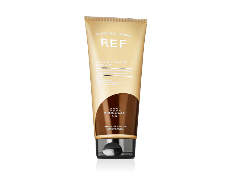 Haarfarbe REF Colour Boost Masque 200 ml 6.31 Cool Chocolate