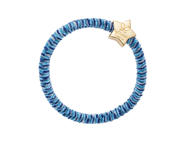 Haargummi By Eloise London Velvet Gold Star 1 St. Indigo