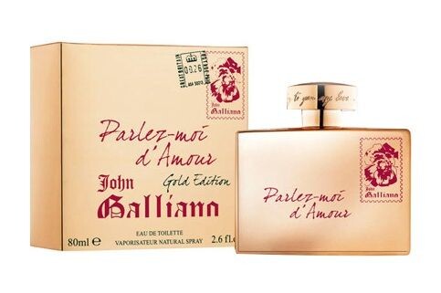Eau de Toilette John Galliano Parlez-Moi d´Amour Gold Edition 80 ml Tester