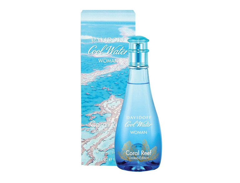 Eau de Toilette Davidoff Cool Water Coral Reef Edition 100 ml Beschädigte Schachtel