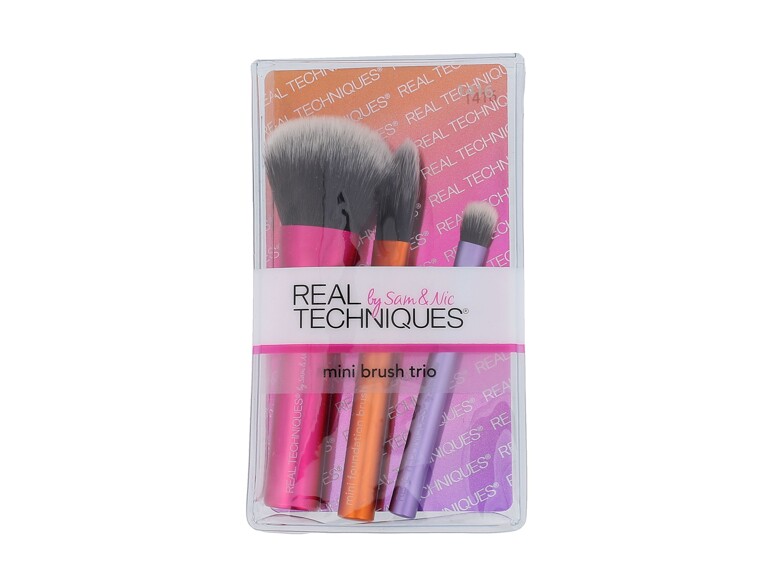 Pennelli make-up Real Techniques Brushes Mini Brush Trio 1 St. Sets