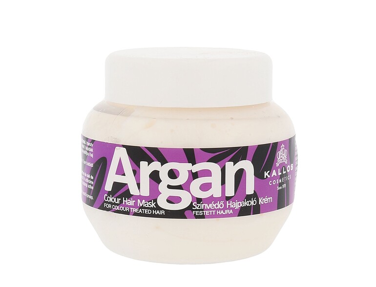Masque cheveux Kallos Cosmetics Argan 275 ml flacon endommagé