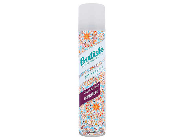 Shampooing sec Batiste Marrakech 200 ml flacon endommagé