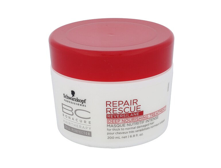 Masque cheveux Schwarzkopf Professional BC Bonacure Repair Rescue Reversilane 200 ml