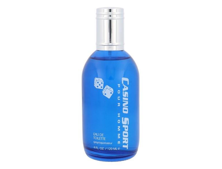 Eau de Toilette Casino Parfums Casino Sport Pour Homme 120 ml Beschädigte Schachtel