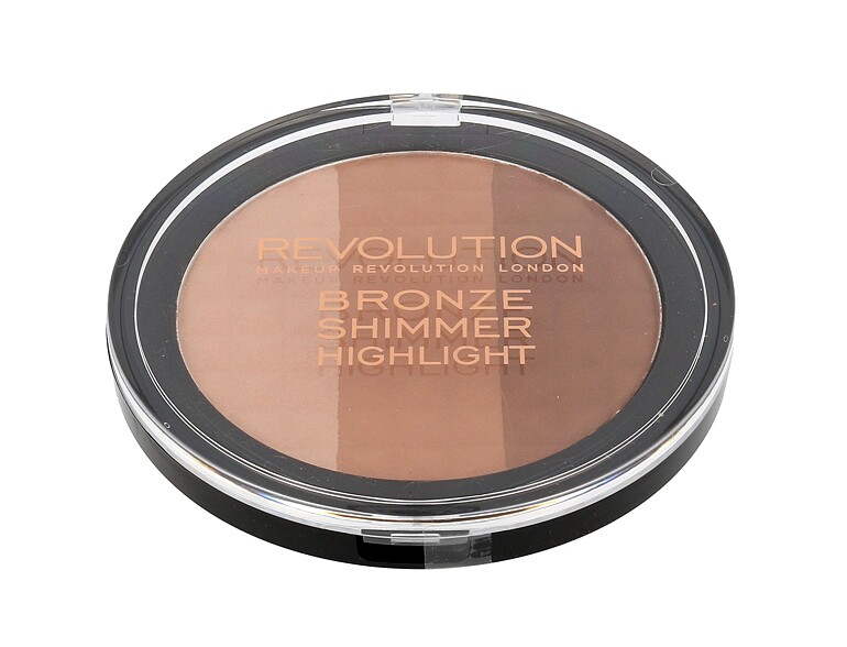 Cipria Makeup Revolution London Ultra Bronze, Shimmer And Highlight 15 g