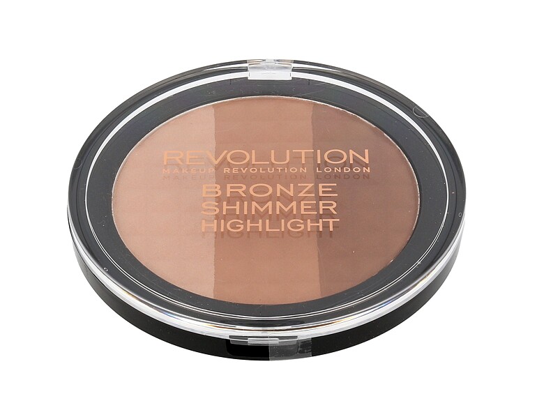 Poudre Makeup Revolution London Ultra Bronze, Shimmer And Highlight 15 g
