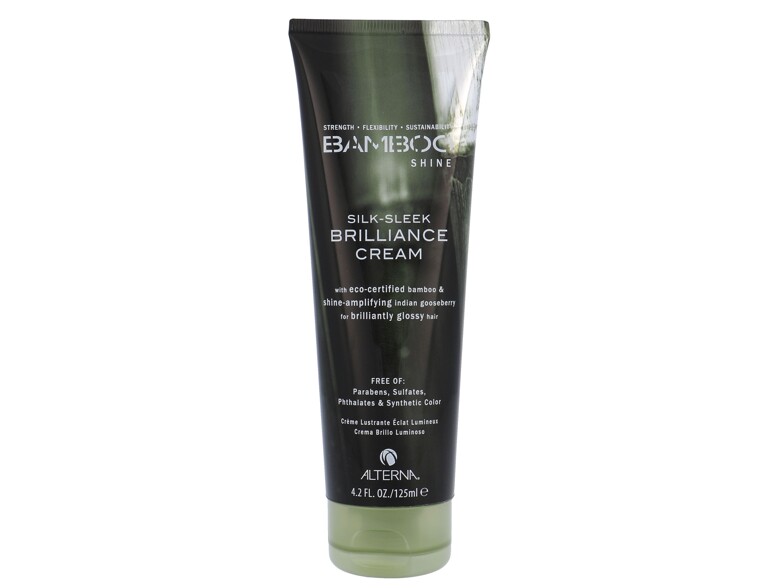 Für Haarglanz Alterna Bamboo Shine Silk-Sleek Brilliance Cream 125 ml