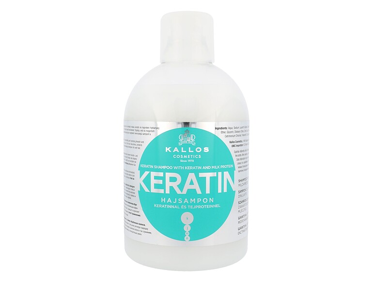 Shampooing Kallos Cosmetics Keratin 1000 ml