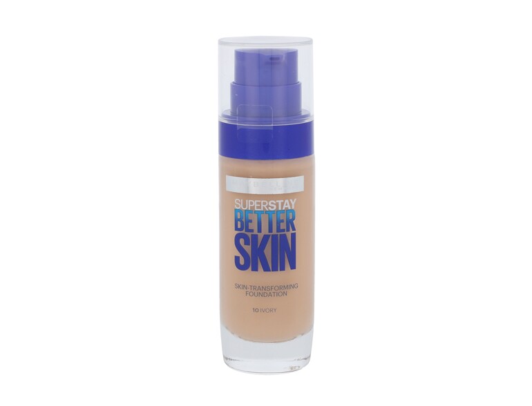 Fond de teint Maybelline Super Stay Better Skin SPF20 30 ml 010 Ivory flacon endommagé