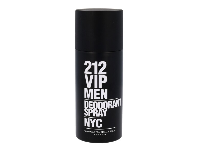 Deodorant Carolina Herrera 212 VIP Men 150 ml Beschädigtes Flakon