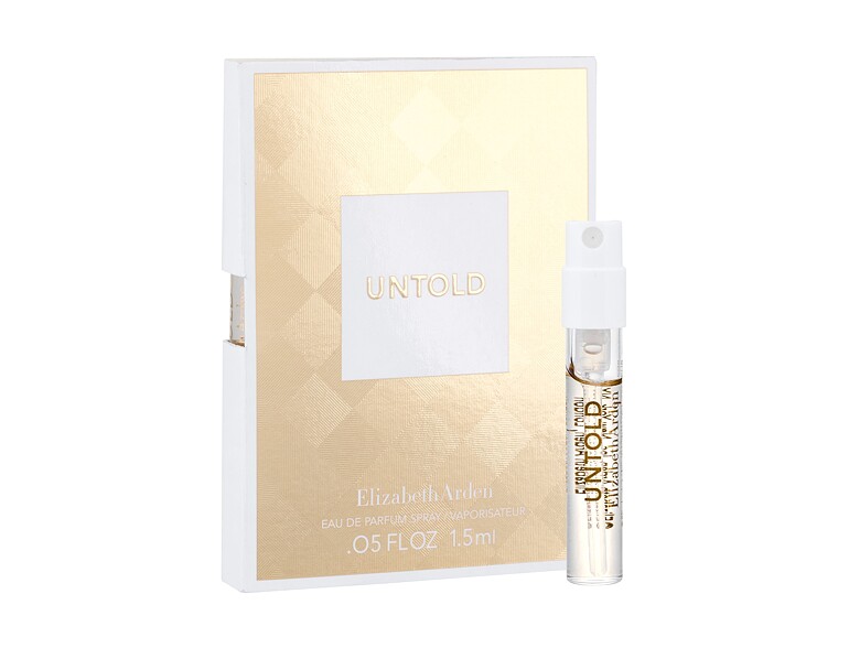Eau de Parfum Elizabeth Arden Untold 1,5 ml Proben