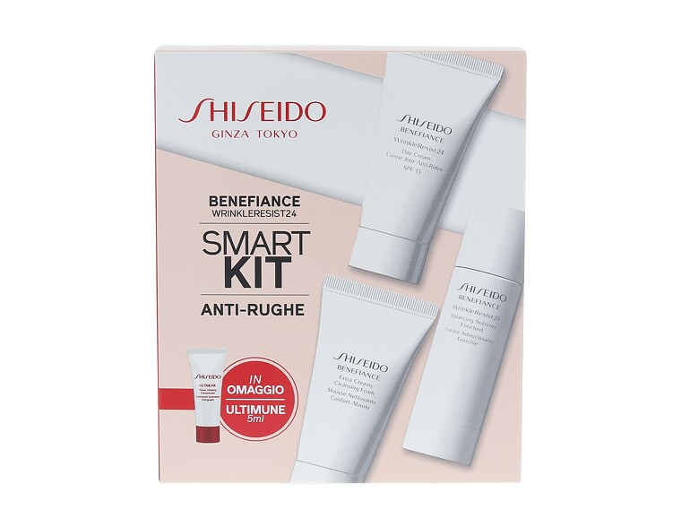 Tagescreme Shiseido Benefiance Wrinkle Resist 24 SPF15 30 ml Beschädigte Schachtel Sets