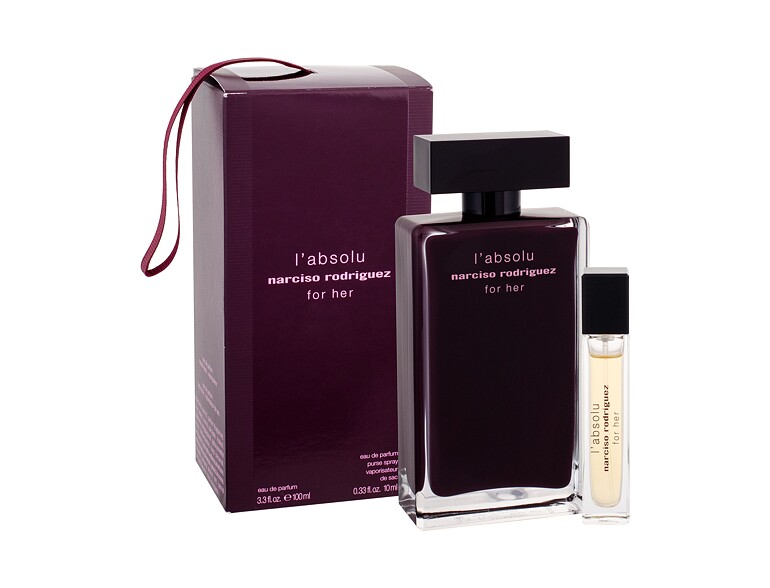 Eau de parfum Narciso Rodriguez For Her L´Absolu 100 ml boîte endommagée Sets
