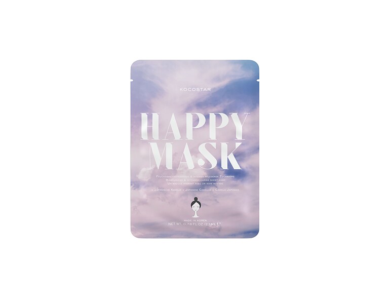 Maschera per il viso Kocostar Face Mask Camellia Happy 23 ml