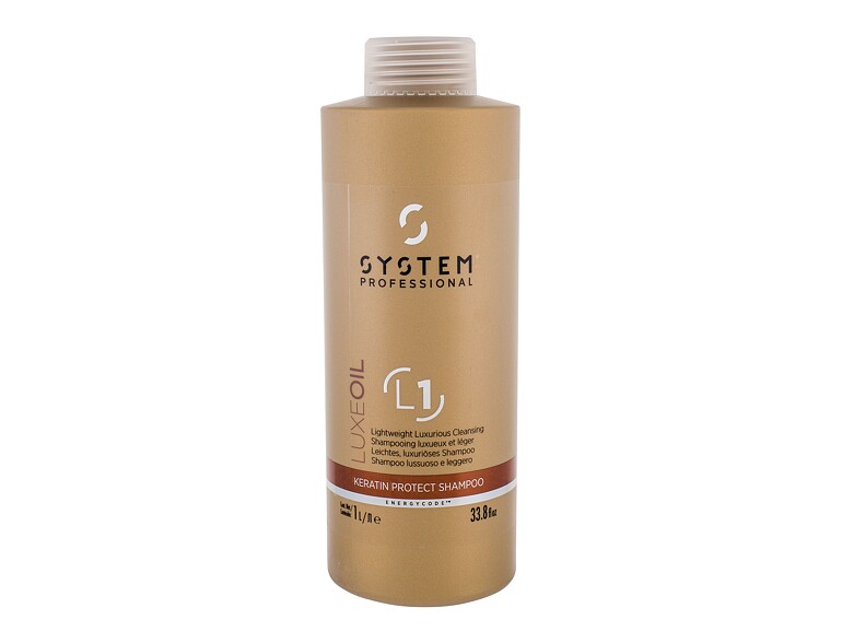 Shampooing System Professional Luxe Oil Keratin Protect L1 1000 ml