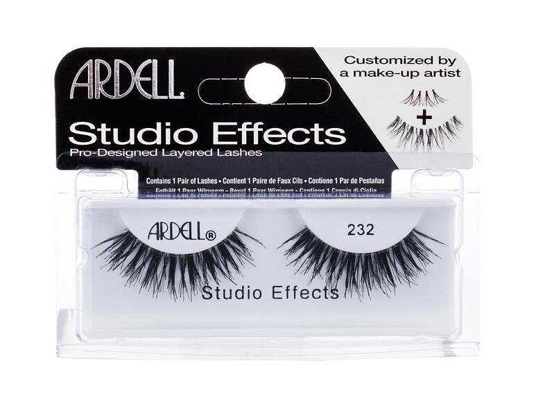 Falsche Wimpern Ardell Studio Effects 232 1 St. Black