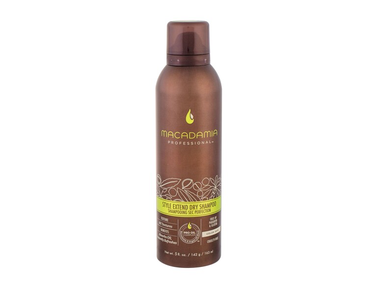 Shampoo secco Macadamia Professional Style Extend Dry Shampoo 163 ml scatola danneggiata