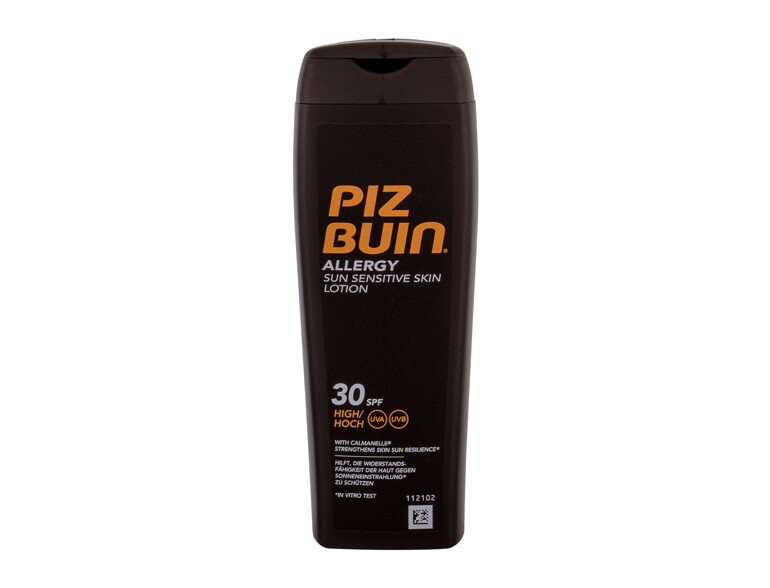 Soin solaire corps PIZ BUIN Allergy Sun Sensitive Skin Lotion SPF30 200 ml