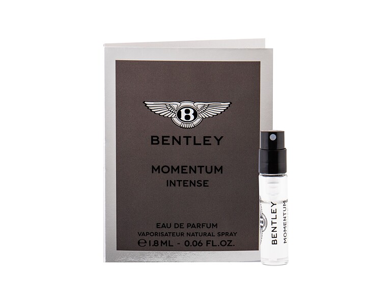 Eau de Parfum Bentley Momentum Intense 1,8 ml Proben