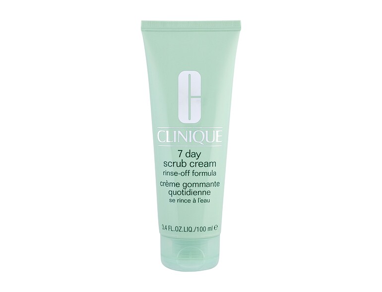 Peeling Clinique 7 Day Scrub Cream 100 ml Beschädigtes Flakon
